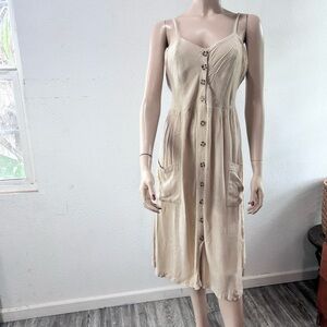 Good luck gem maxi minimalist dress size:L